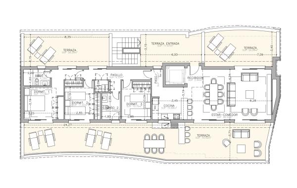 Dúplex en venta en Urbanización Guadalmina Alta, 820